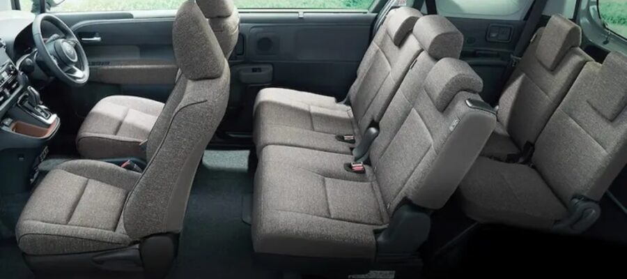 Van interior in ​Singapore